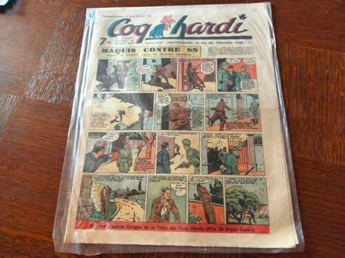 Coq Hardi Numéro 66 - 3e Année - Maquis Contre Ss