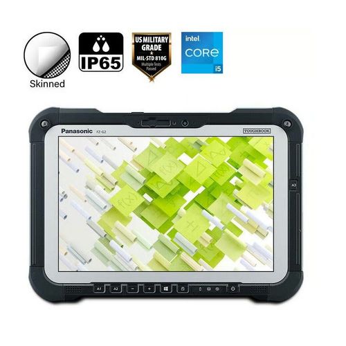 Panasonic Toughpad FZ-G2AZ002VM 10" Core i5-10310U - SSD 512 Go - Ram 16 Go - Windows 11 Pro - Barcode reader