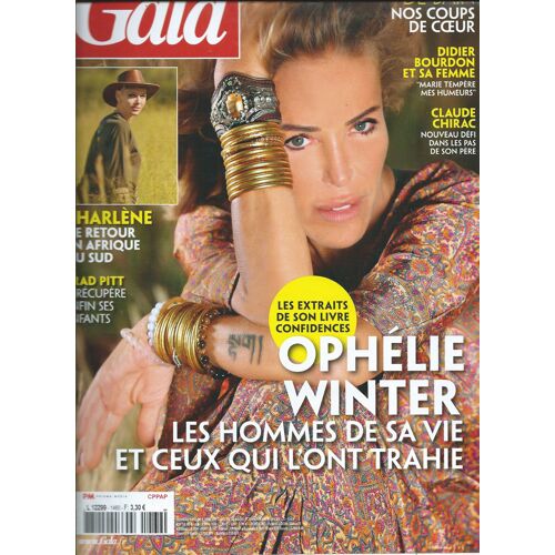 Gala 03/06/2021 Ophélie Winter, Thomas Scotto, Charlène De Monaco, Alexandre Varga, Didier Bourdon, Claude Chirac, Brad Pitt, David Lisnard, Manuela Lopez, Kylie Minogue, Gims, Didier Bourdon