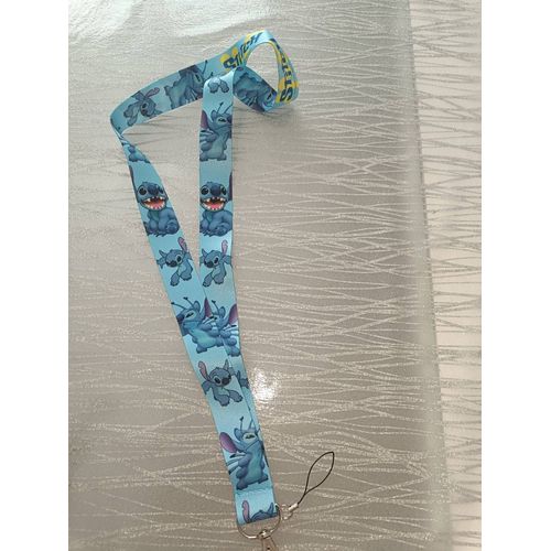 Lanière Autour Du Cou💙Stitch 🩵
