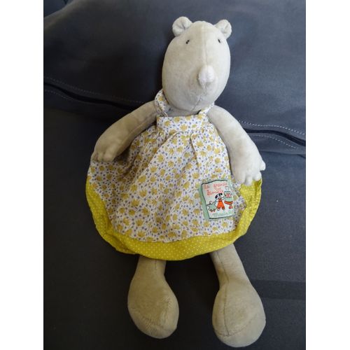 Doudou Taupe Moulin Roty La Grande Famille
