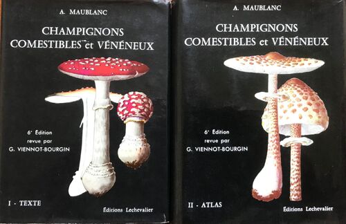 Champignons Comestibles Et Vénéneux 2 Vol.