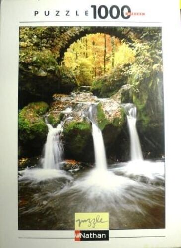 Puzzle 1000 Pièces "Nathan" - Collection: Nature / N° 87483-5 - Cascade D'automne