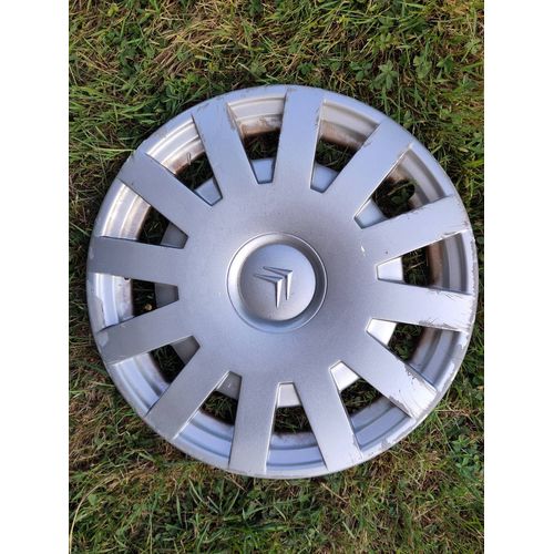 Enjoliveur Citroën Aigle 15" 15 Pouces " Pour Roue De Voiture Automobile Réf : 964106318a Ind : B-02 Matière >Pa66-Md15< Crt 0101011 Citroën