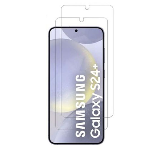Hqselection® Lot De 2 Verre Trempé Pour Samsung Galaxy S24 Plus / S24+ .Film De Protection D'écran Transparent - Anti Rayures - Ultra Résistant Dureté 9h