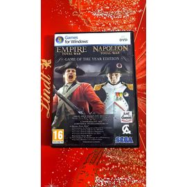 Empire & Napoleon: Total War, Édition Jeu De L'Année Pour Pc, Dvd-Rom Avec Contenus Téléchargeables,Vendu Par Blaspo