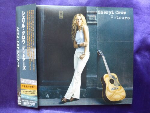 Sheryl Crow Detours. Cd Japon Digipak Avec 2 Titres Bonus Et Obi. Parfait État.
