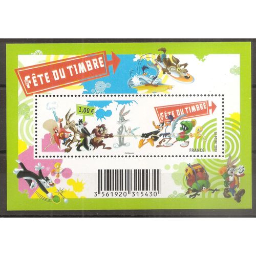 F4341 (2009) Bloc Fête Du Timbre Looney Tunes N** (Cote 1e) (7625)