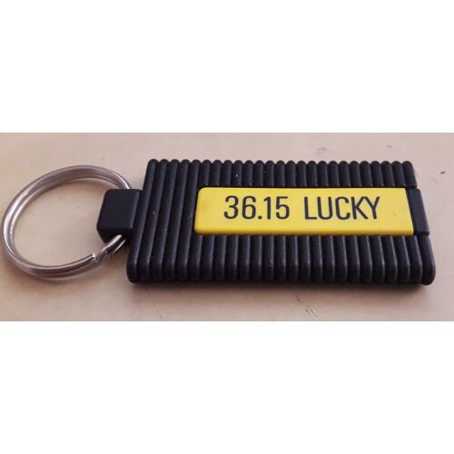 Porte Clés " 3615 Lucky " (6 Cm)