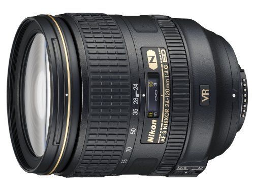 Nikon objectif zoom standard AF-S NIKKOR 24-120mm f / 4G ED VR correspondance complète de taille