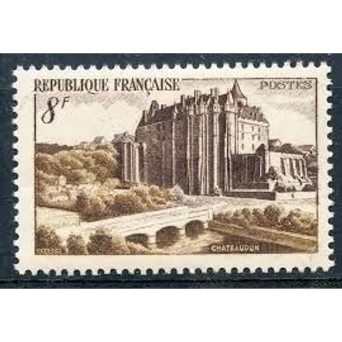Château De Chateaudun Année 1950 N° 873 Yvert Et Tellier Luxe