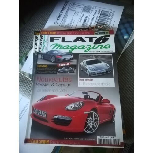 Flat 6 214 De 2008 997 Cab 3.6,Ruf Ctr3,Btr 960,Ruf Ctr,997 Coupe,996 Turbo S,X50