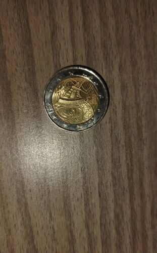 Pièce 2€ Jeux Olympiques 2024 Paris. État Neuf . Aucune Rayures.