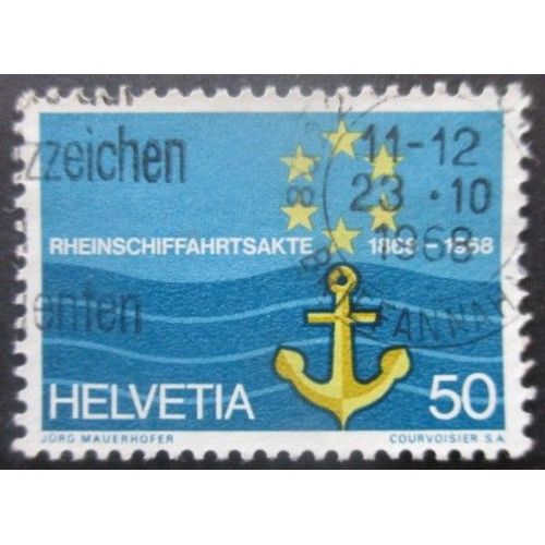Suisse N°814 Oblitéré