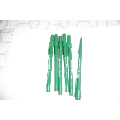 Stylo Feutre Pointe Nylon Vert Papermate 2000 Lot De 6