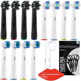 Embouts Pour Brosse À Dents Électrique Oral-B 12 Pcs 