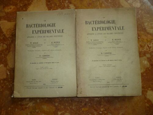 La Bactériologie Expérimentale Appliquée À L'Étude Des Maladies Infectieuses (2 Tomes)