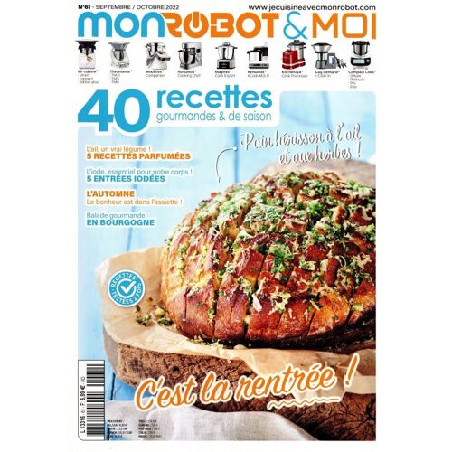 Mon Robot Et Moi 61 C'Est La Rentrée 40 Recettes Gourmandes Et De Saison
