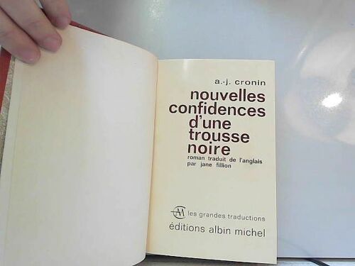 Confidences D'une Trousse Noire.