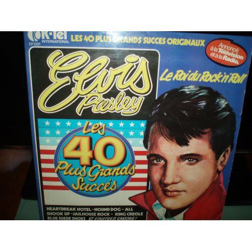 Les 40 Plus Grands Succes D' Elvis Presley.