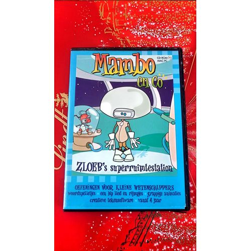 Mambo En Co, Jeu Éducatif Sur Cd-Rom Pour Mac Et Pc, Zloeb'S Super Expérience, Pour Enfants Dès 4 Ans Vendu Par Blaspo