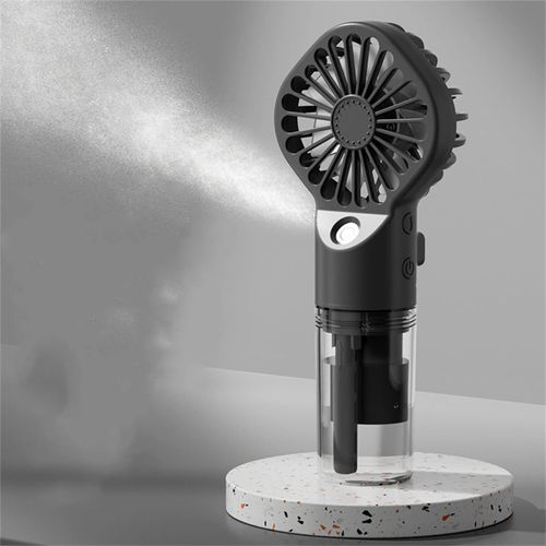 Ventilateur portable avec brumisateur d'eau - Ventilateur de poche rechargeable par USB - Avec pulvérisateur d'eau