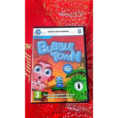 Bubble Town, Jeu De Puzzle Match 3 Pour Pc, Meilleur Jeu 2008, Cd-Rom Vendu Par Blaspo