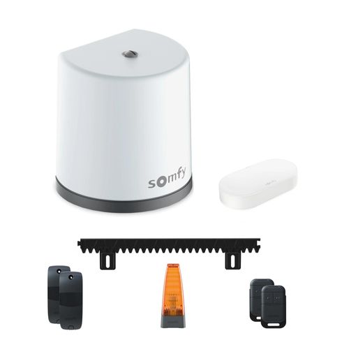 Motorisation portail coulissant Freevia RTS Connecté - Pilotable à distance avec smartphone et assistants vocaux