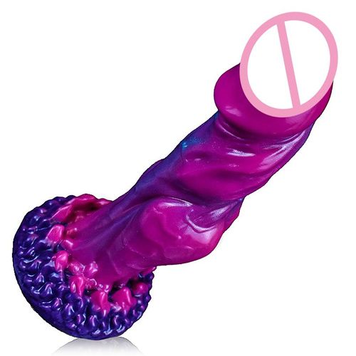 Gode En Silicone Réaliste Gros Pénis Avec Ventouse Puissante, Gode Anal Dragon Monster Avec Tige Incurvée G-Spot Dildo Sex Toy - Satan,Sex Toy?S Femme Clitoridien