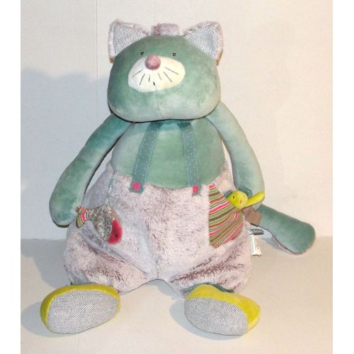 doudou chat moulin roty geant les pachats peluche 60 cm