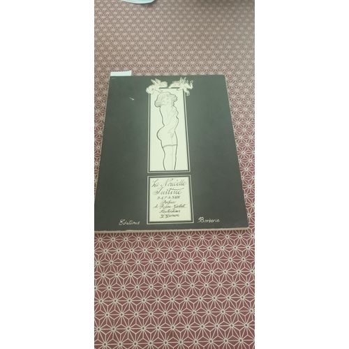 D.A.F. De Sade - La Nouvelle Justine - Préface D(')Alain Robbe-Grillet - Illustrations De Gilbert Garnon. Editions Borderie 1979