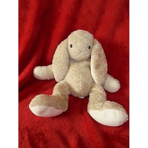 doudou lapin hema beige 35cm