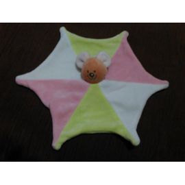 Doudou Plat Étoile Souris Nounours