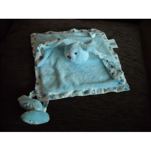 Doudou Plat Lapin Aubert