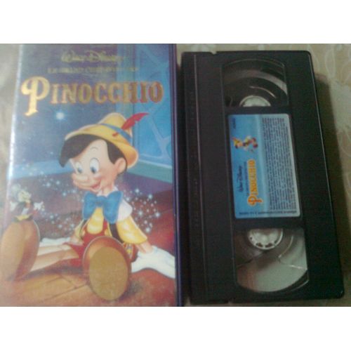Cassette Video Vhs - Pinocchio - Walt Disney
