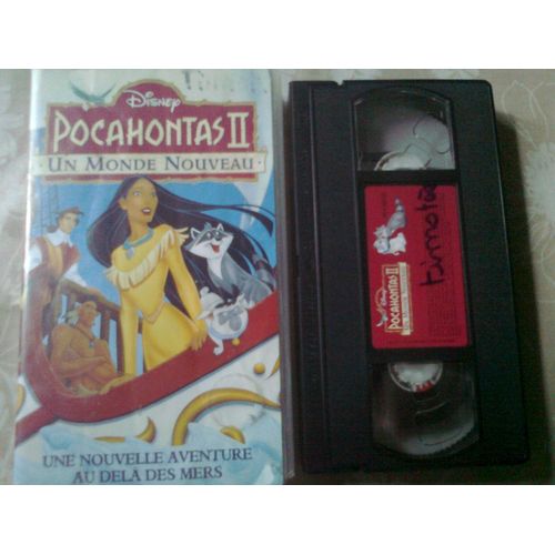 Cassette Video Vhs - Pokahontas 2 : Un Monde Nouveau - Walt Disney