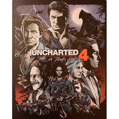 Uncharted 4 Steelbook Collector Jeu Ps4