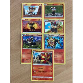 (3497) 5x Helionceau + 2x Némélios (Pokemon)