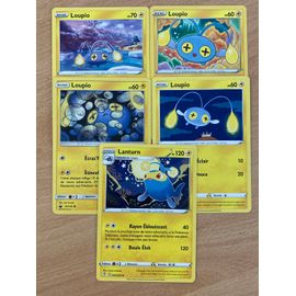 (3286) 4x Loupio + Lanturn (Pokemon)