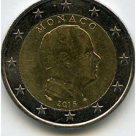 Monaco 2 Euros 2015 Prince Albert