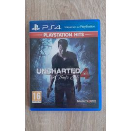 Uncharted 4 Ps4 - Excellent État, Jeu Complet + Boîte Originale