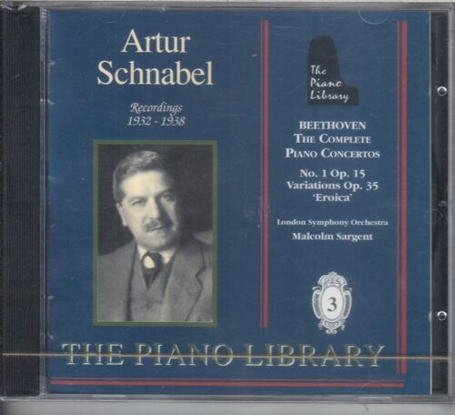 Artur Schnabel Beethoven: Piano Concerto N. 1 Eroica Variations