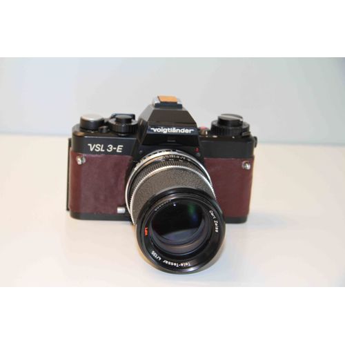 Voigtlander VSL 3-E objectif Carl Zeiss télé Tessar 4/135