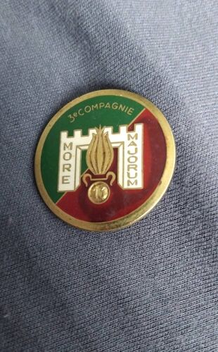 Insigne Légion Étrangère 3 Ieme Compagnie More Majorum, Drago