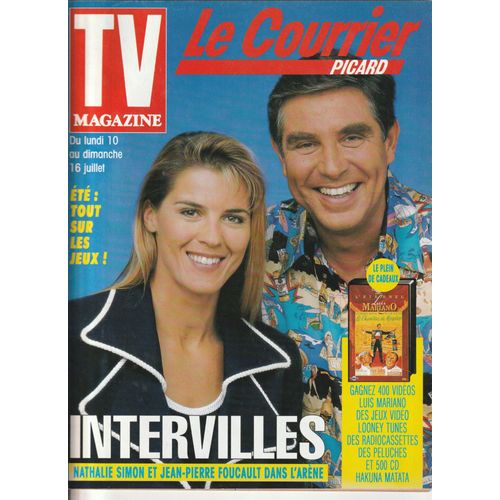 Tv Le Courrier Picard Jean Pierre Foucault Nathalie Simon Intervilles 1p/ Articles Photos Les Annees Fac (Ab Producions), Carlos ,Daniele Gilbert ,Olivia Bruneaux, Alice Evans , Michele Mercier /15702