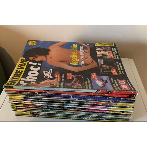 -Lot De Magazines  Entrevue - 17 Plus 1 Hors Serie - 4kilos 300 - 