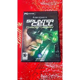 Tom Clancy'S Splinter Cell Chaos Theory, Jeu Pc Dvd-Rom, Pegi 16+, Ubisoft,Vendu Par Blaspo