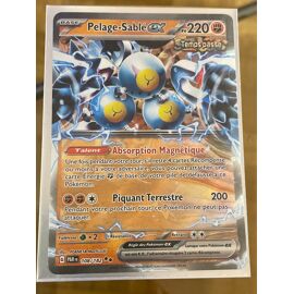 Carte Pokémon Faille Paradoxe Pelage-Sablé Ex 108/182