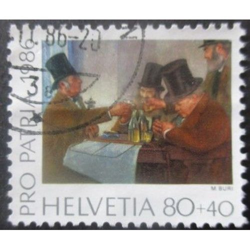 Suisse N°1248 Tableau Oblitéré