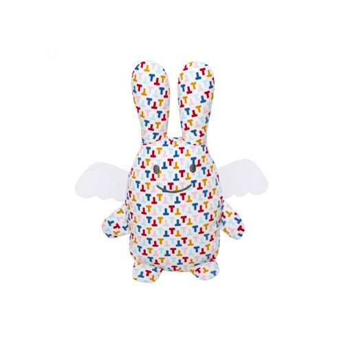Doudou Ange Lapin Multicolor 18cm T Multicolore V1081 53